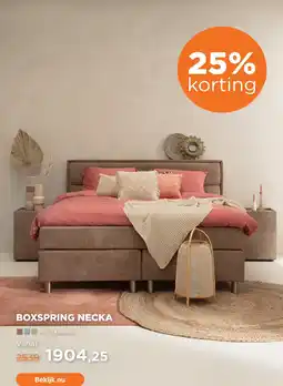 TotaalBED Boxspring Necka aanbieding