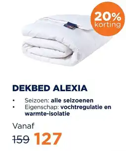 TotaalBED DEKBED ALEXIA aanbieding