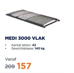 TotaalBED Medi 3000 vlak aanbieding