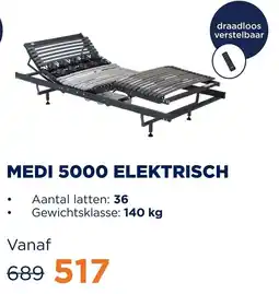 TotaalBED Medi 5000 elektrisch aanbieding