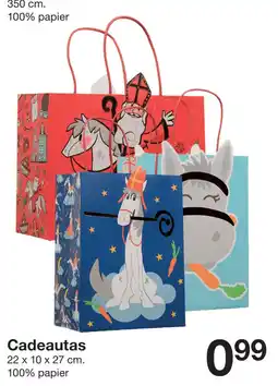Zeeman Cadeautas aanbieding