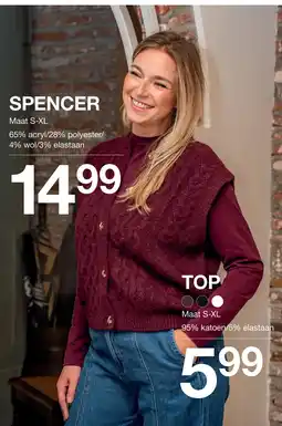 Zeeman SPENCER aanbieding