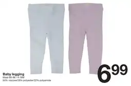 Zeeman Baby legging aanbieding