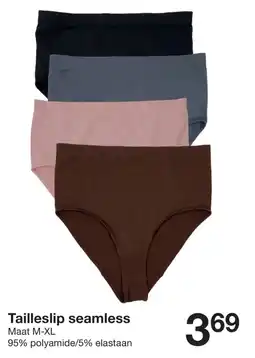 Zeeman Tailleslip seamless aanbieding
