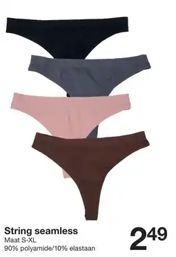 Zeeman String seamless aanbieding