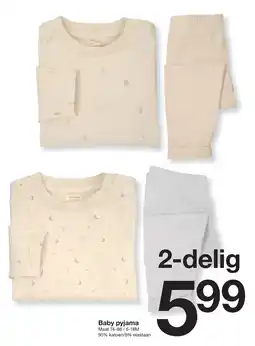 Zeeman Baby pyjama aanbieding