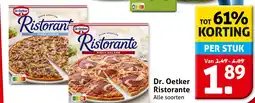 Hoogvliet Dr. Oetker Ristorante aanbieding