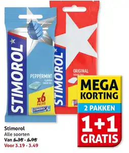 Hoogvliet Alle Stimorol aanbieding