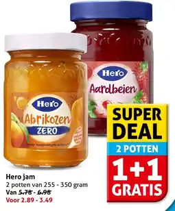 Hoogvliet Hero jam aanbieding