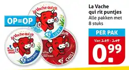 Hoogvliet La Vache qui rit puntjes aanbieding