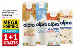 Hoogvliet Alpro gekoelde drinks of Mild & Creamy aanbieding