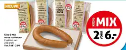 Hoogvliet Kies & Mix verse rookworst aanbieding