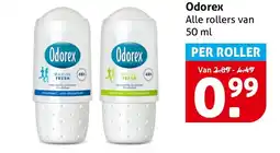Hoogvliet Alle Odorex rollers aanbieding