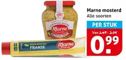 Hoogvliet Alle Marne mosterd aanbieding