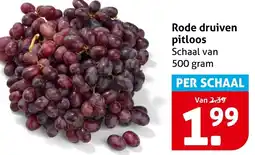 Hoogvliet Rode druiven pitloos aanbieding
