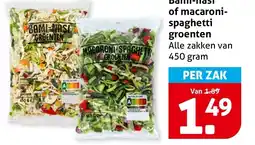 Hoogvliet Alle Bami-nasi of macaroni-spaghetti groenten aanbieding