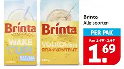 Hoogvliet Alle Brinta aanbieding