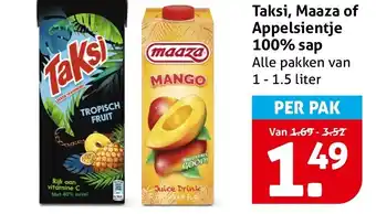 Alle Taksi, Maaza of Appelsientje