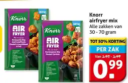 Hoogvliet Alle Knorr airfryer mix aanbieding