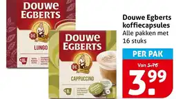 Hoogvliet Douwe Egberts koffiecapsules aanbieding