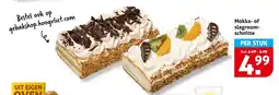 Hoogvliet Mokka- of slagroom-schnitte aanbieding