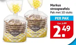Hoogvliet Markus stroopwafels aanbieding