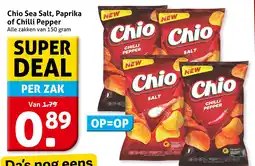 Hoogvliet Alle Chio Sea Salt, Paprika of Chilli Pepper aanbieding