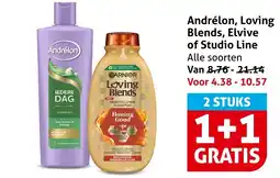 Hoogvliet Alle Andrélon, Loving Blends, Elvive of Studio Line aanbieding
