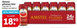 Hoogvliet Amstel pilsener bier aanbieding