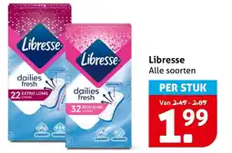 Hoogvliet Alle Libresse aanbieding