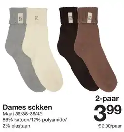 Zeeman Dames sokken aanbieding
