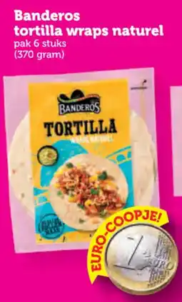 Coop Banderos tortilla wraps naturel aanbieding