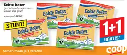 Coop Echte Boter aanbieding