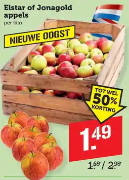 Coop Elstar of Jonagold appels aanbieding