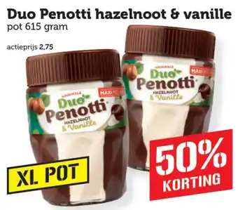 Duo Penotti hazelnoot & vanille