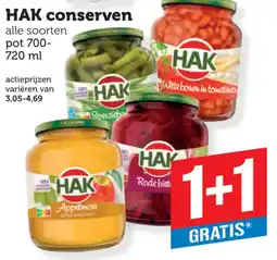 Coop HAK conserven aanbieding