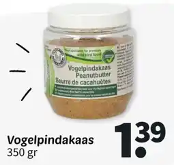 Wibra Vogelpindakaas aanbieding