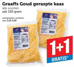 Coop Graaffs Goud geraspte kaas aanbieding