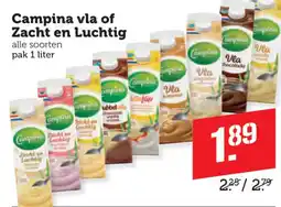 Coop Campina vla of Zacht en Luchtig aanbieding