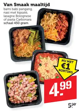 Coop Van Smaak maaltijd aanbieding