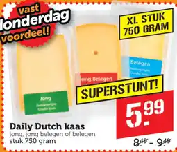 Coop Daily Dutch kaas aanbieding