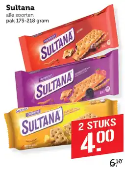 Coop Sultana alle soorten aanbieding