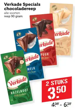 Coop Verkade Specials chocoladereep aanbieding