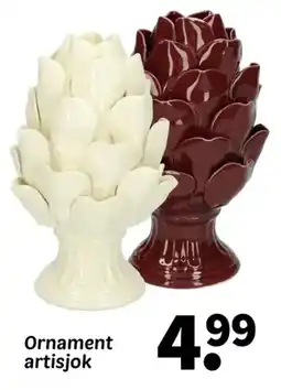Wibra Ornament artisjok aanbieding
