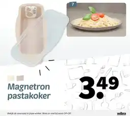 Wibra Magnetron pastakoker aanbieding