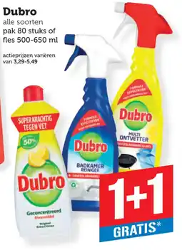 Coop Dubro alle soorten aanbieding