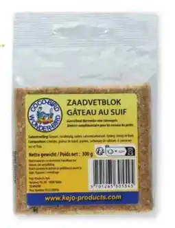 Wibra Zaadvetblok aanbieding