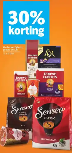 Albert Heijn Alle Douwe Egberts, Senseo of L'OR aanbieding