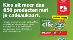 Albert Heijn Cadeaukaart aanbieding