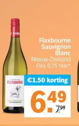 Albert Heijn Flaxbourne Sauvignon Blanc aanbieding